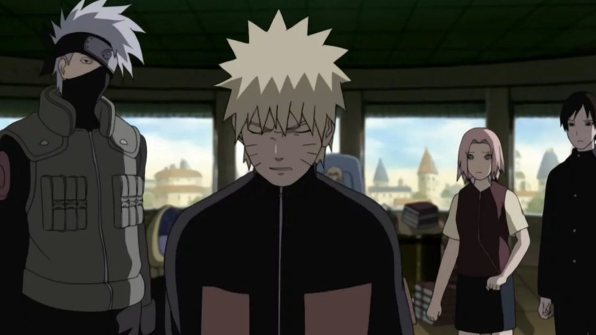    кадр из аниме «Наруто», 2007 год