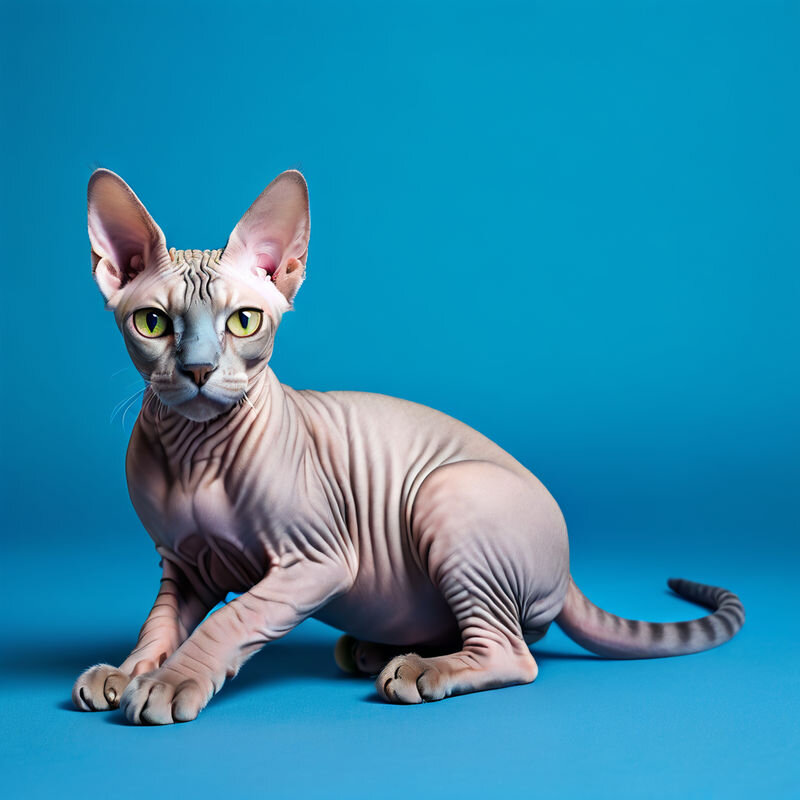 Донской сфинкс. Любимец не пушистый)