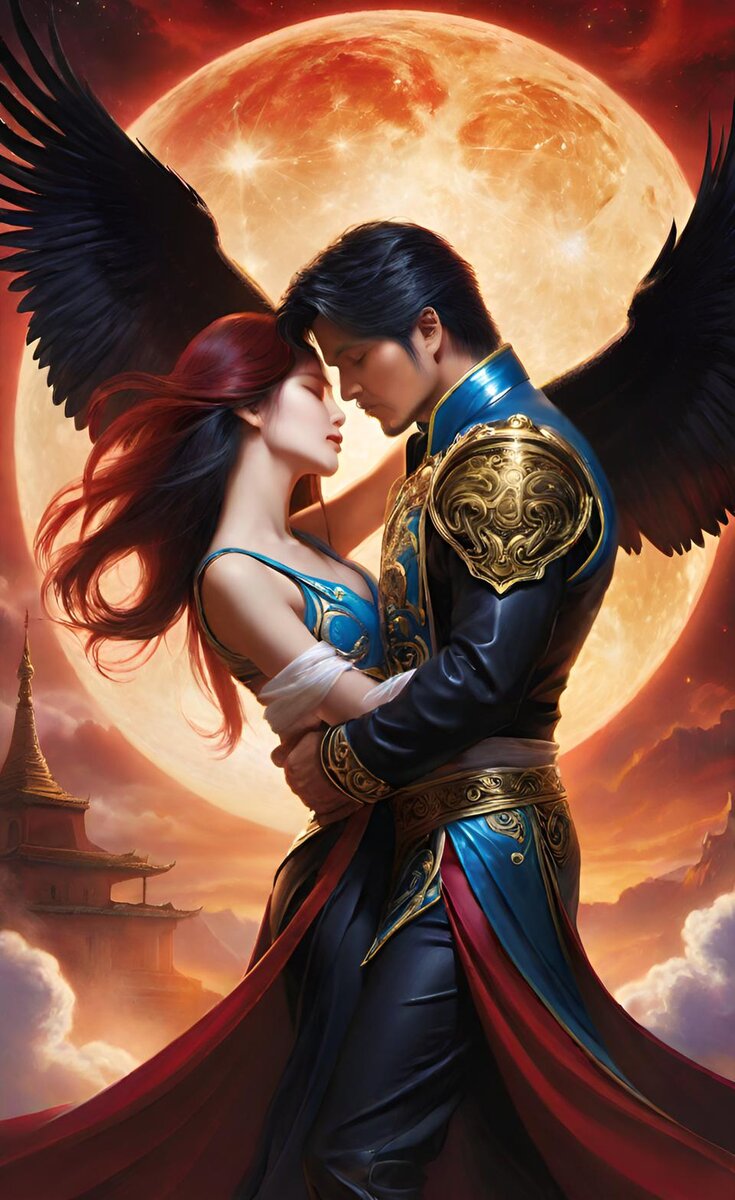 Вечное сияние страсти (нейросеть Dream by wombo)