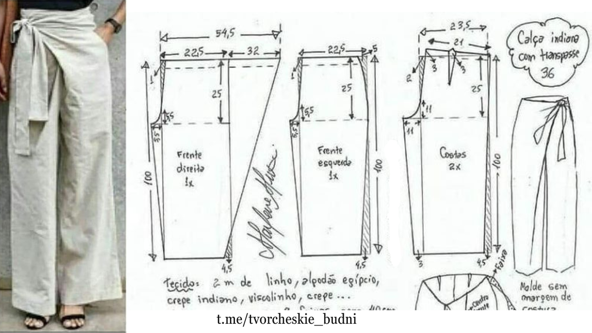 👍 Необычные вещи своими руками: 7 современных выкроек для женщин и как  сшить одежду на завязках | Творческие будни | Дзен