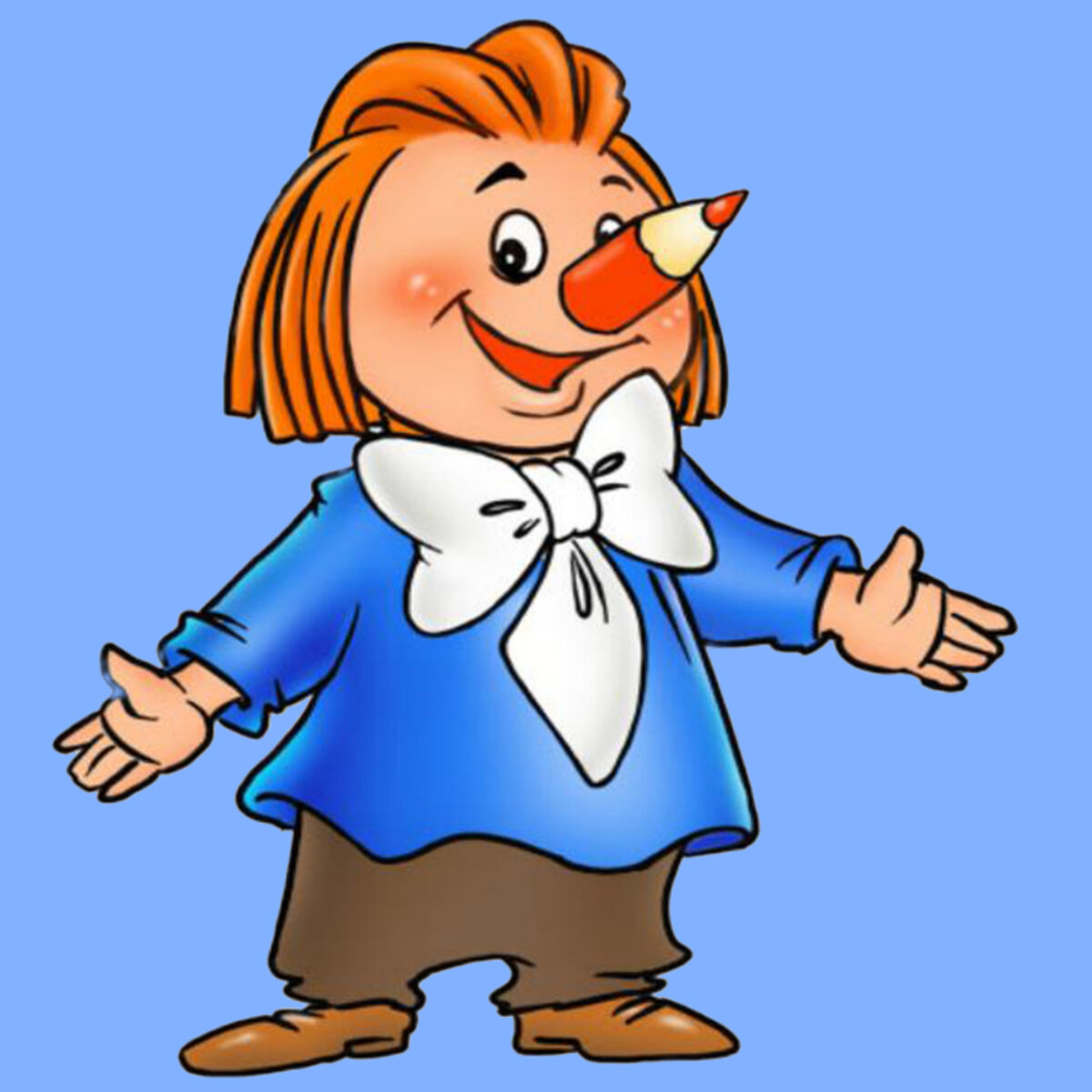 Карандаш из "Весёлых человечков"