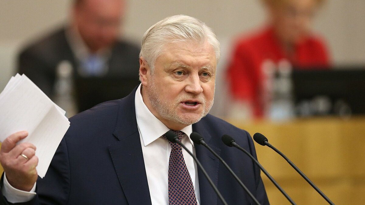 Сергей Михайлович Миронов - руководитель фракции, Председатель Партии СРЗП