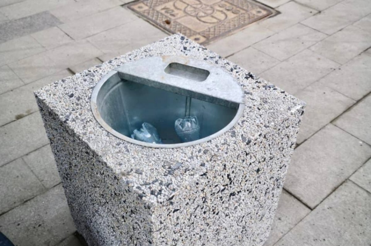    В Уфе установят 1000 бетонных урн