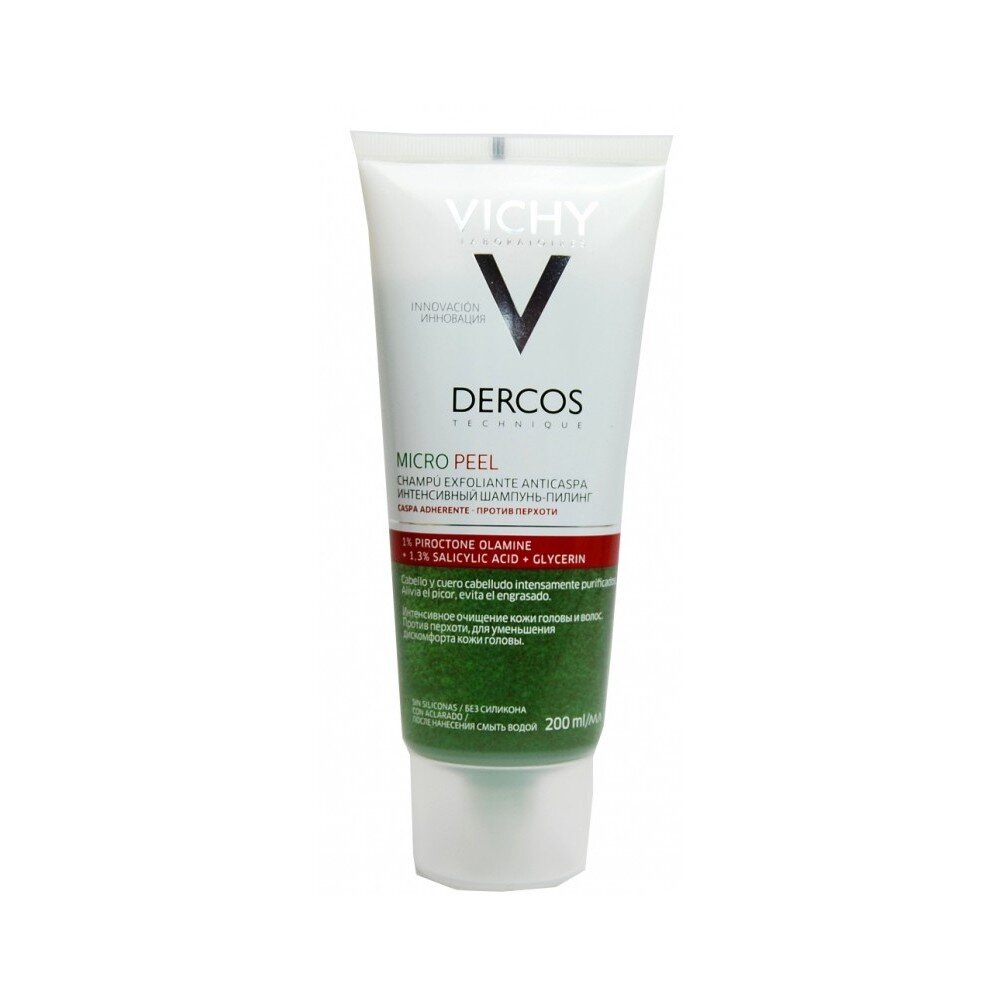 Vichy Dercos пилинг. Виши Деркос шампунь пилинг. Шампунь скраб Vichy Dercos. Vichy Dercos Micro Peel пилинг.