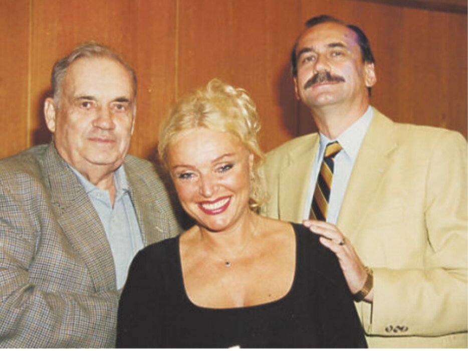 Эльдар Рязанов, Иветта Квачадзе и Андрей Яхонтов