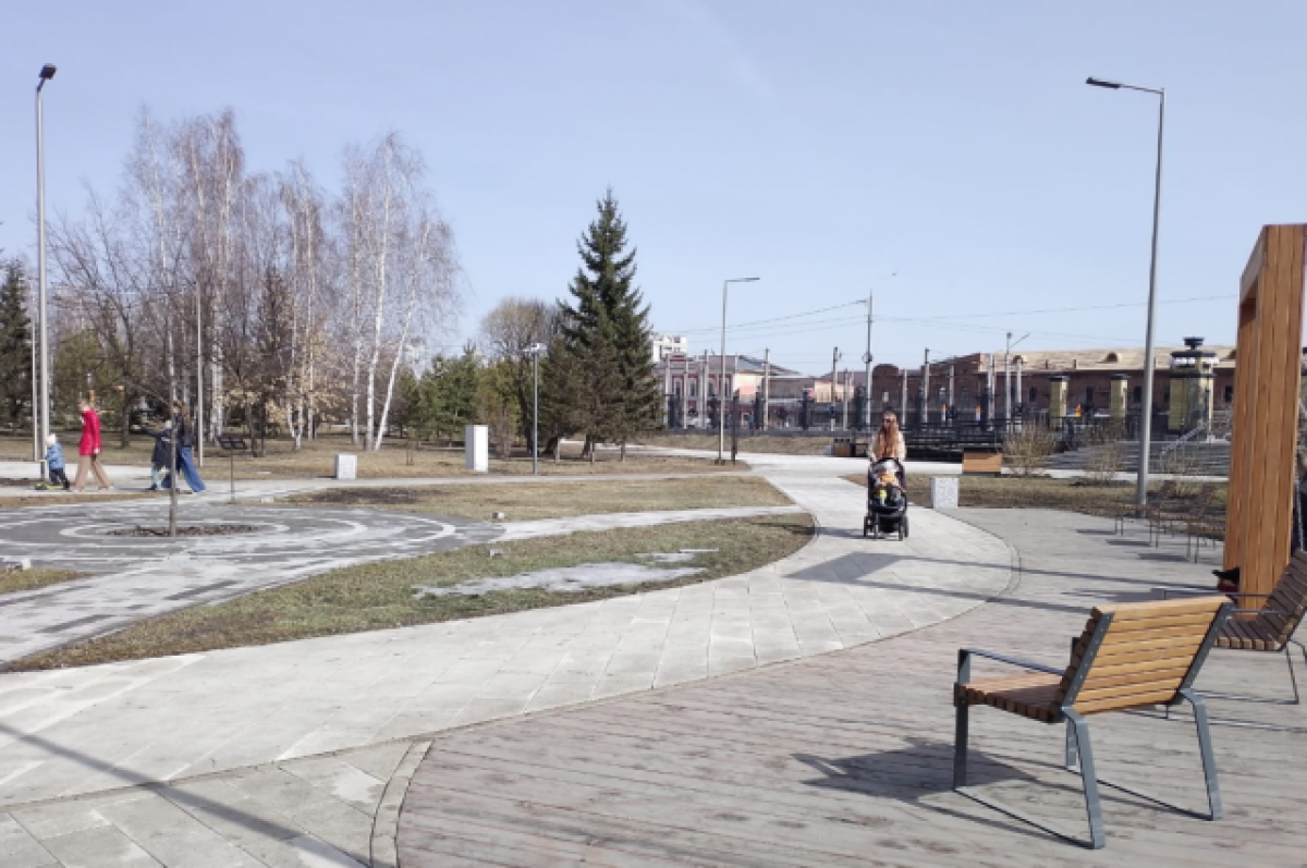    Парк «Центральный» вновь открыл двери для барнаульцев