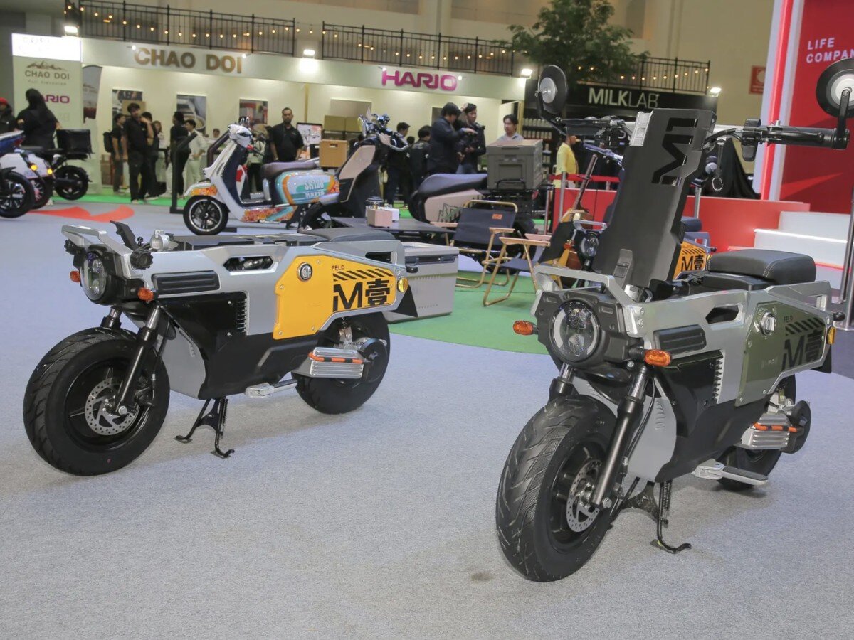    Складной мотоцикл Felo M1 может служить в качестве зарядной станции