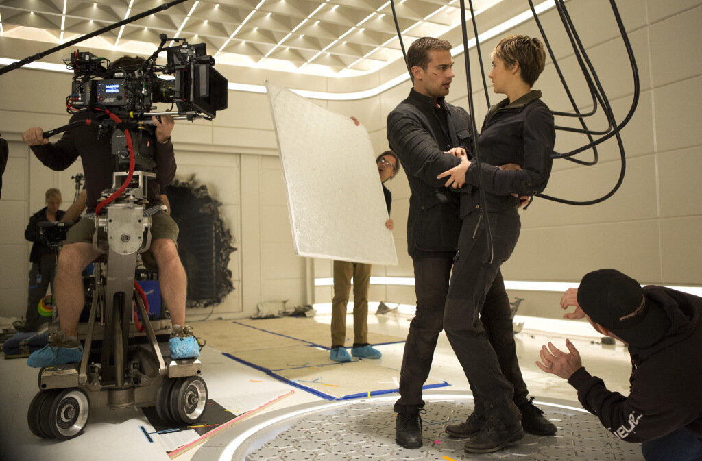 Кадр из фильма "Дивергент"