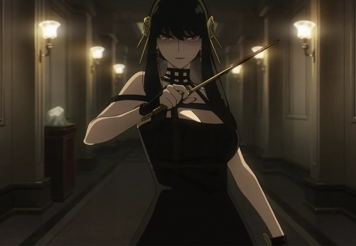 Кадр из аниме «Семья шпиона»   📷