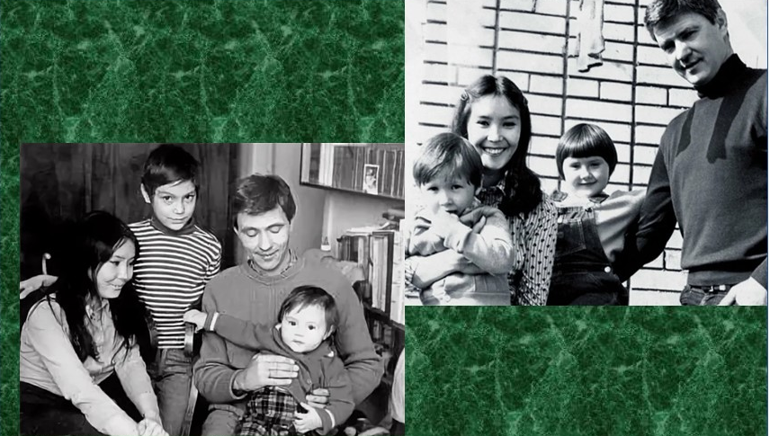 С мужем Николаем Двигубским и детьми