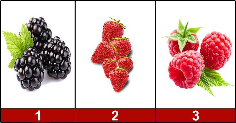 Выберите ягоду