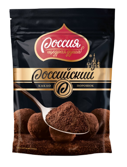 Какао-порошок Россия Щедрая душа