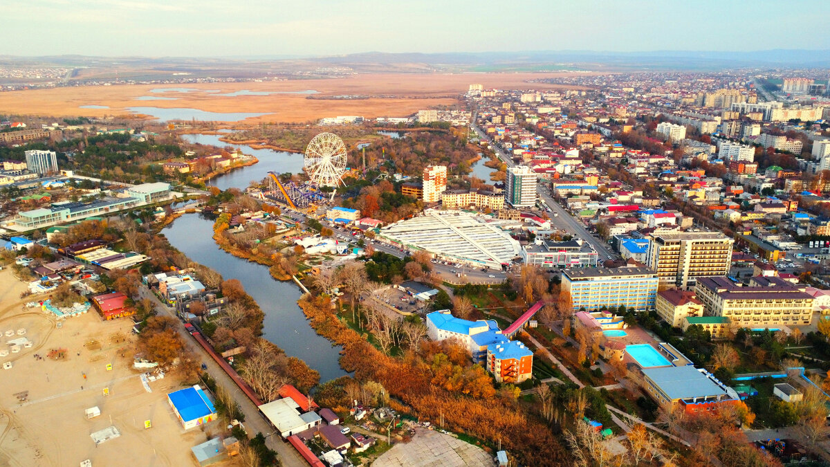 Анапа с высоты птичьего полета