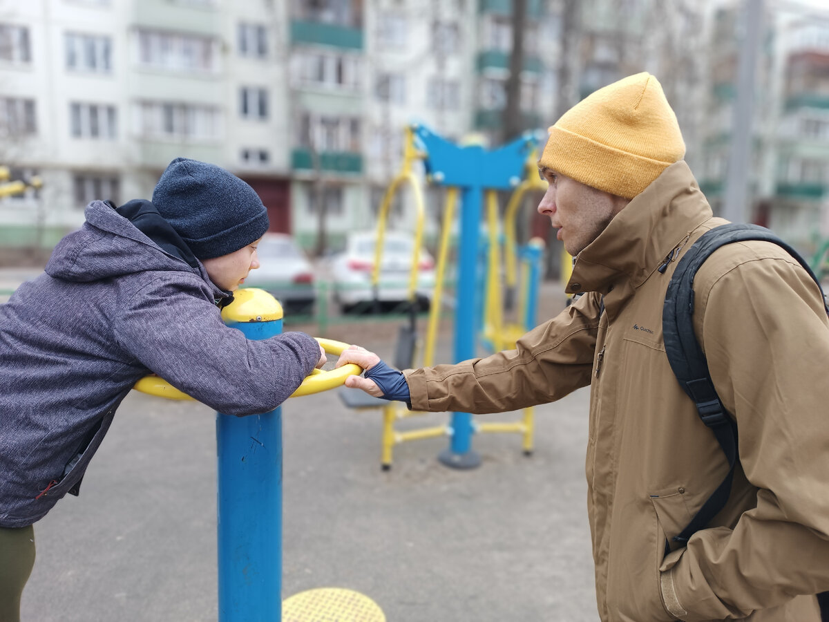 Папа объясняет.