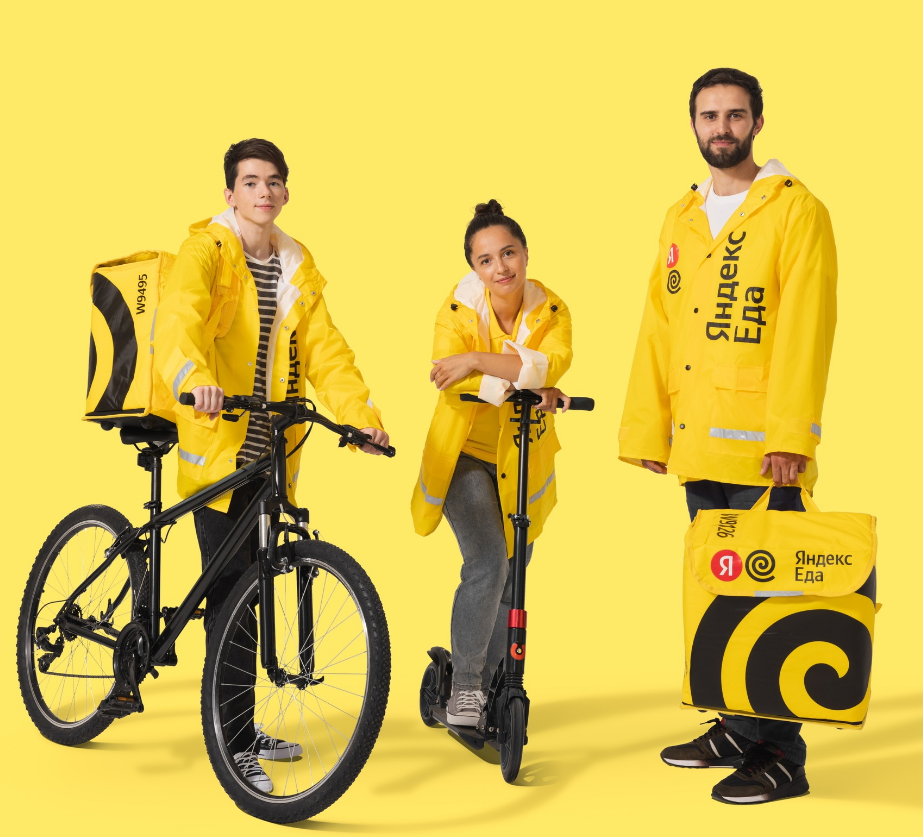 Работа в сервисе Яндекс.Еда