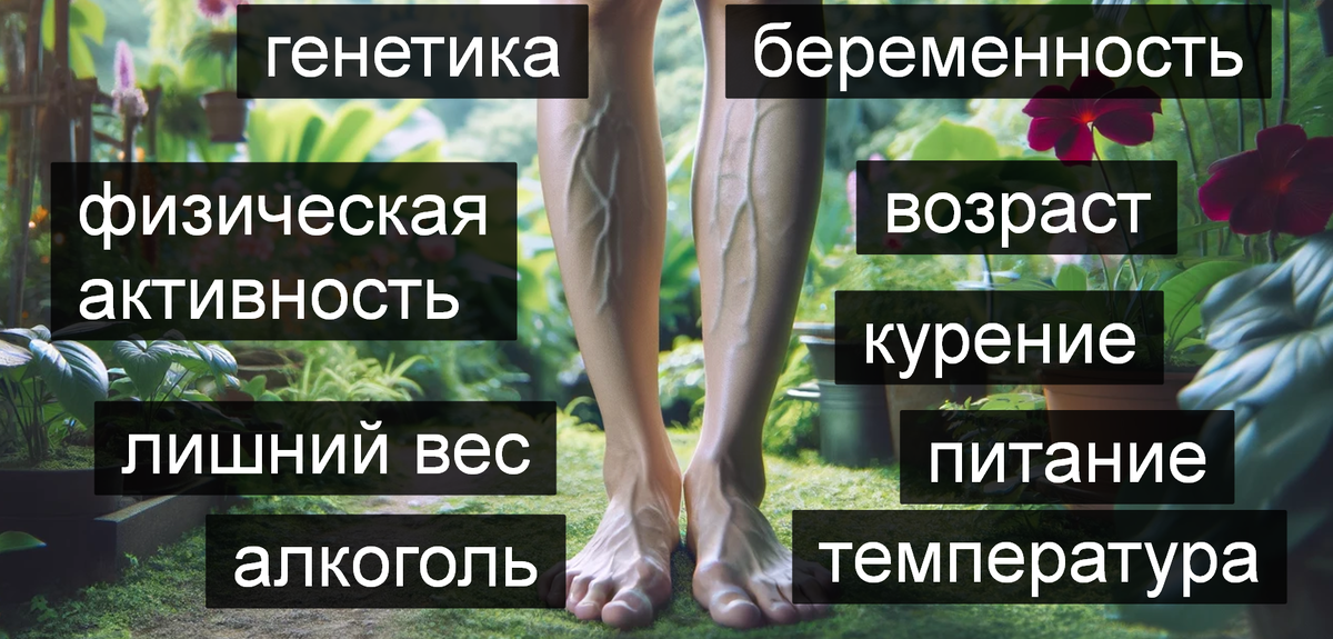 ВАРИКОЗ устраняем ПРИЧИНЫ