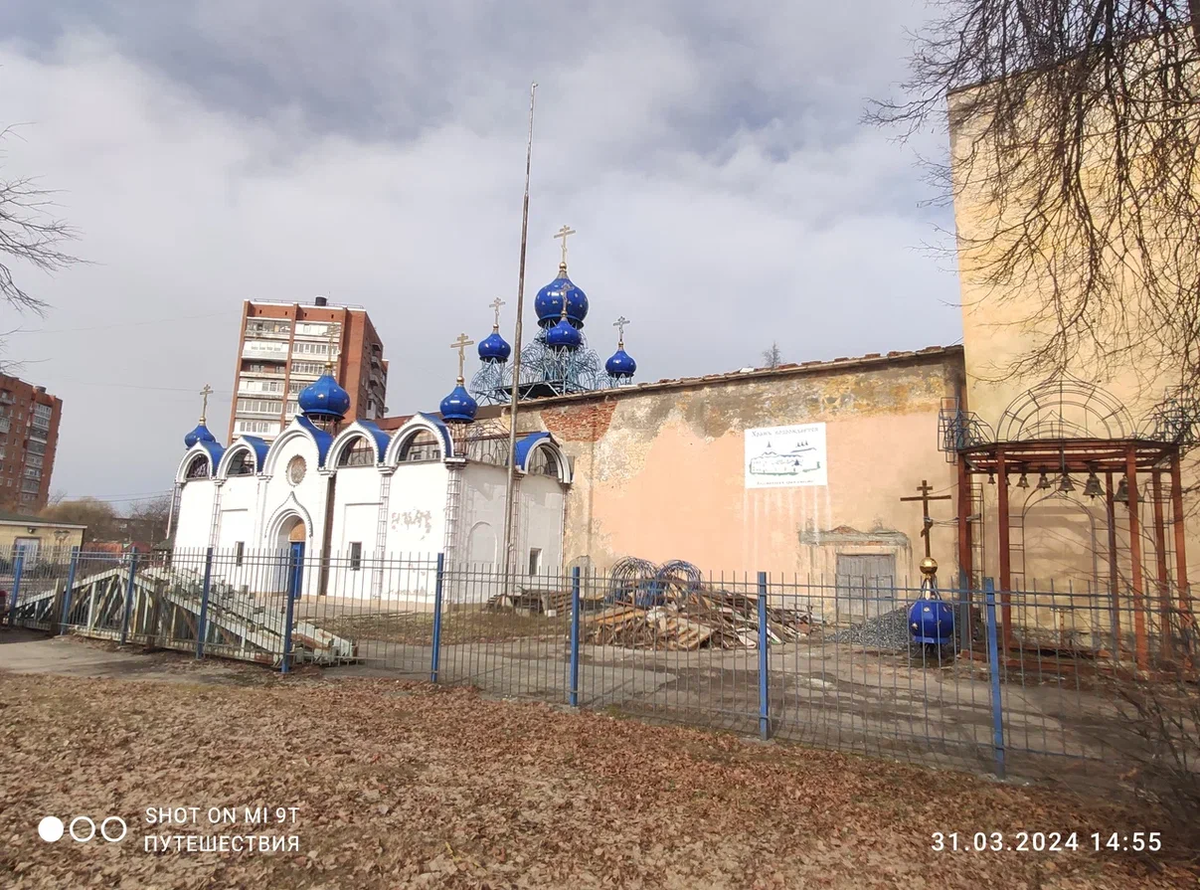 Тосно. Храм Казанской иконы Божией Матери. Фото автора