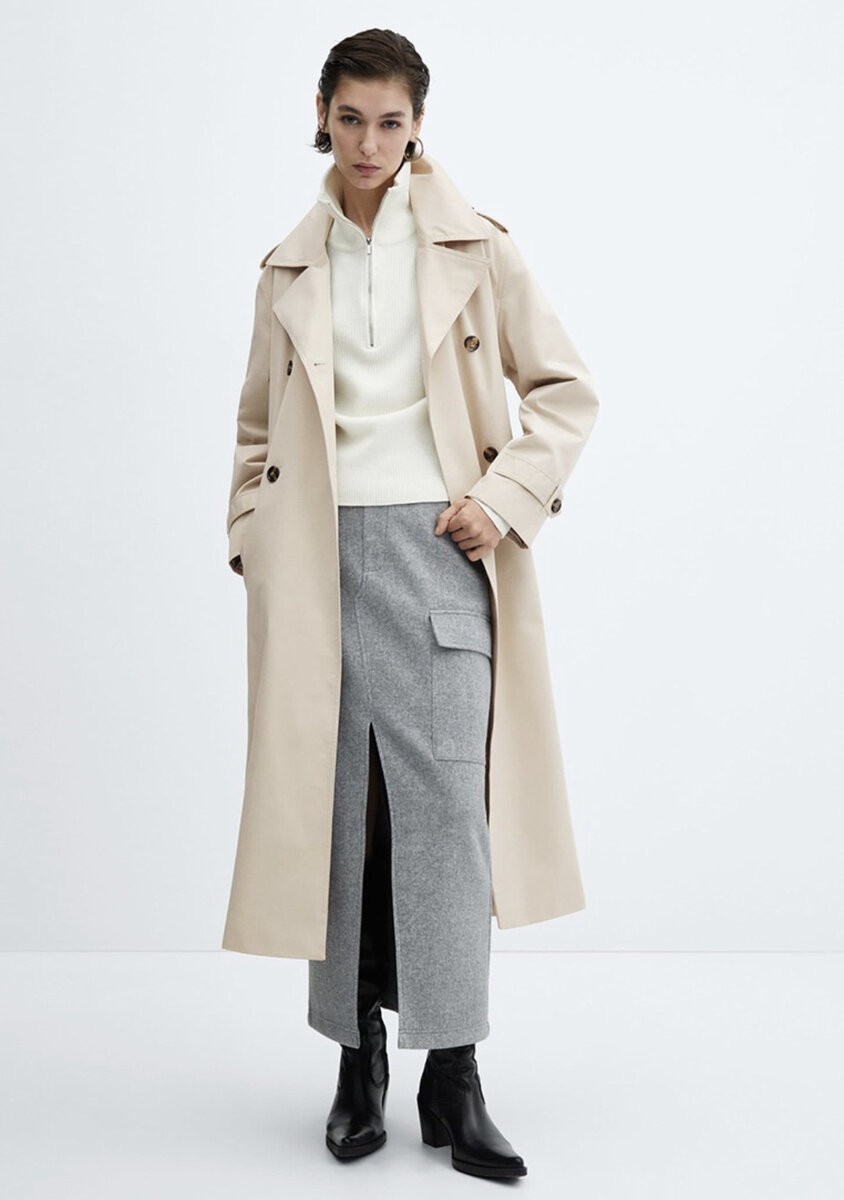 Mango - плащ ANGELA 13 300₽