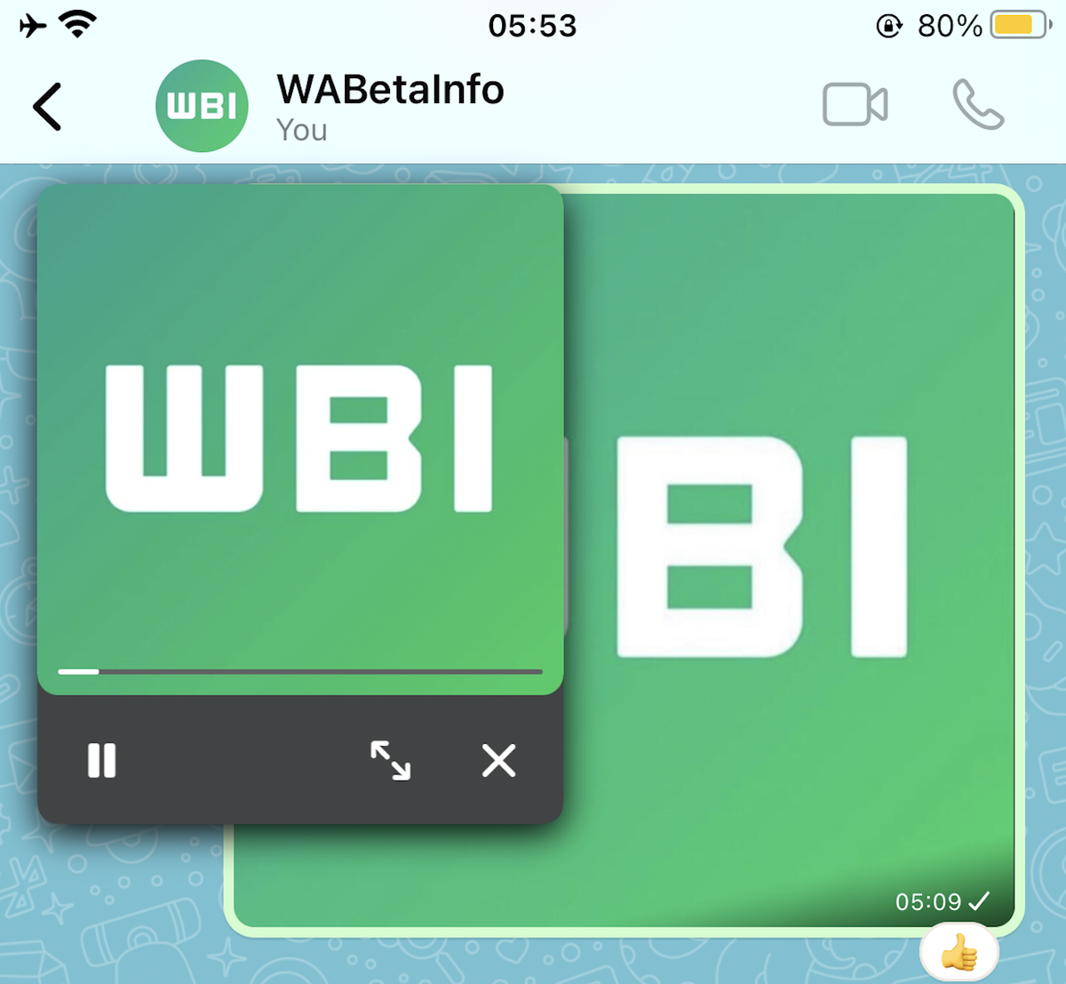 По следам Telegram: в WhatsApp появится картинка в картинке при просмотре  видео | Ferra.ru | Дзен