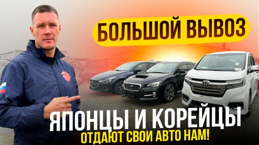 Обзор нашей стоянки❗️Цены на Авто из Японии и Ю.Кореи❗️Honda. KIA. Subaru. Mazda. Hyundai