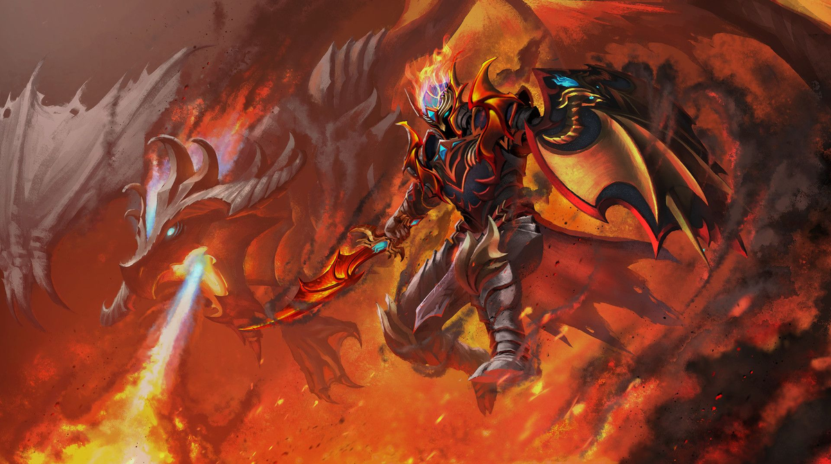     Способности Dragon Knight в Dota 2