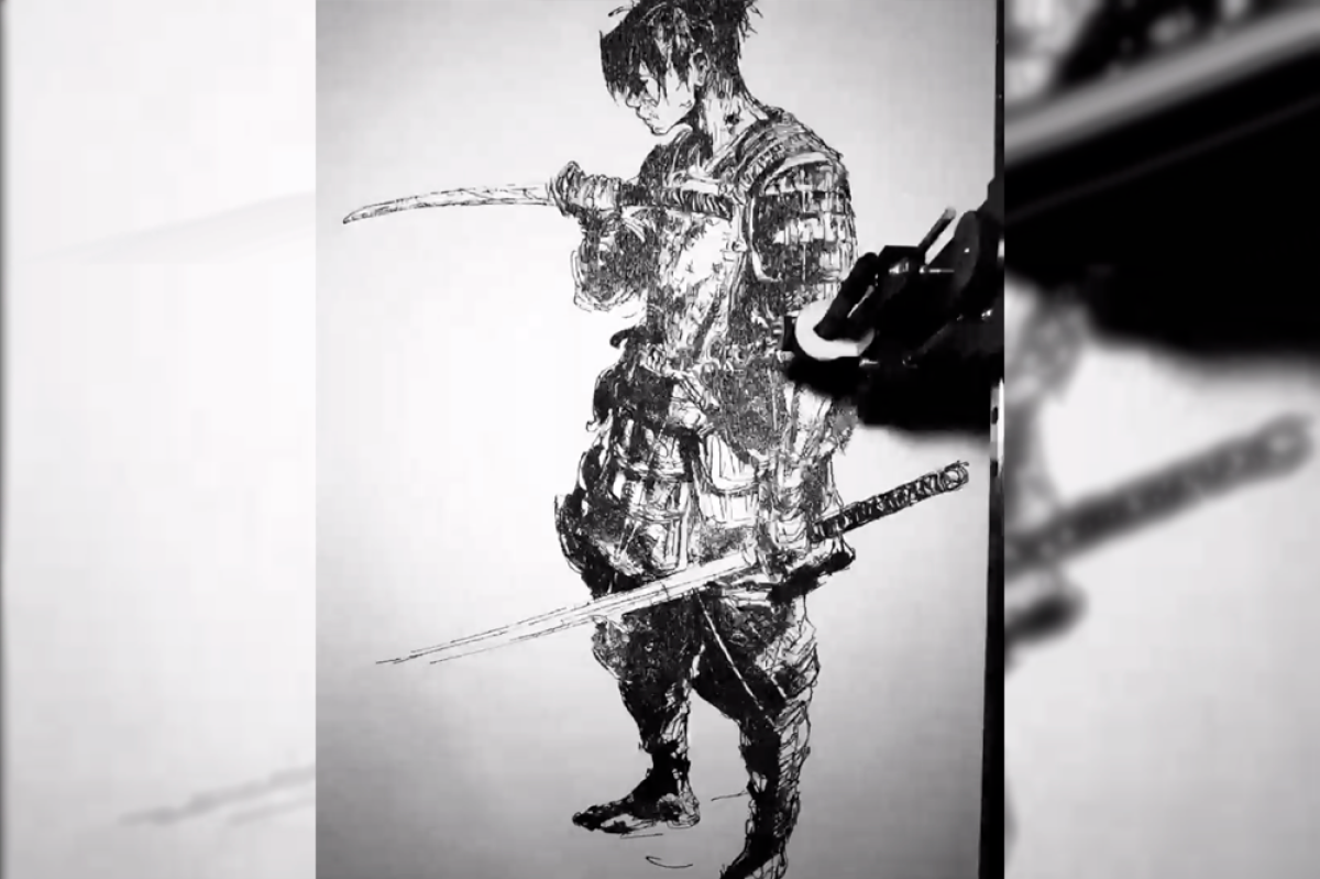    Архитектор из Ингушетии улучшил фрезерный станок, чтобы писать им картины