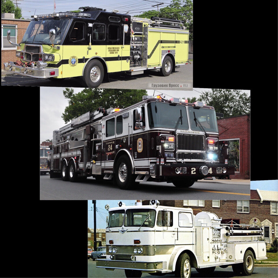 При этом в самих США цвет пожарной машины может быть каким-угодно, в отличие от большинства стран мира. Потому что он регламентируется не государством и даже не властями штата, а округом.