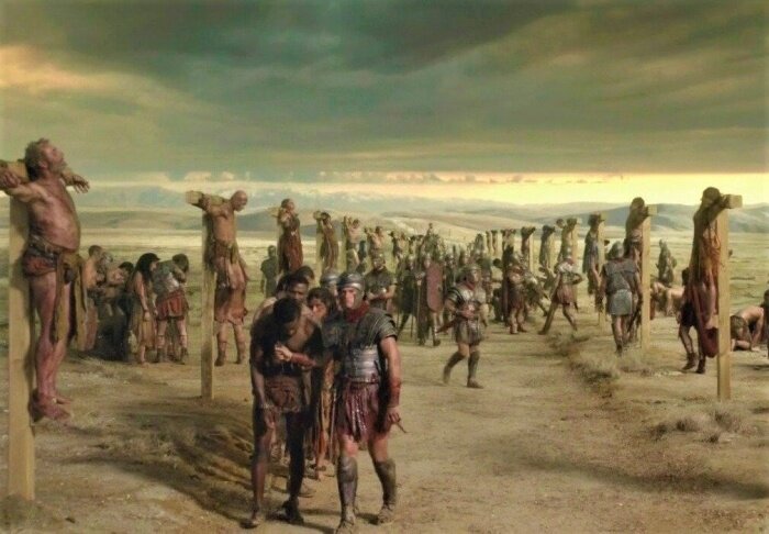 Римляне любили распятия. |Фото: ВКонтакте.