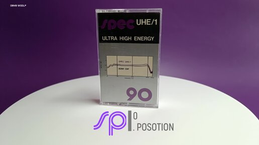 аудиокассета SPEC UHE/1 90 The audio cassette ripper 16