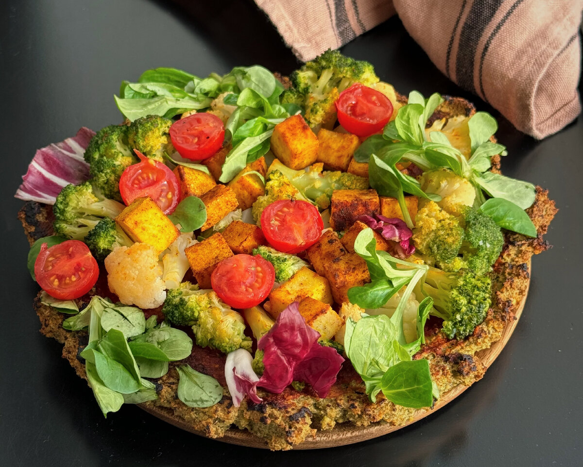 Постная ПП-пицца из маша