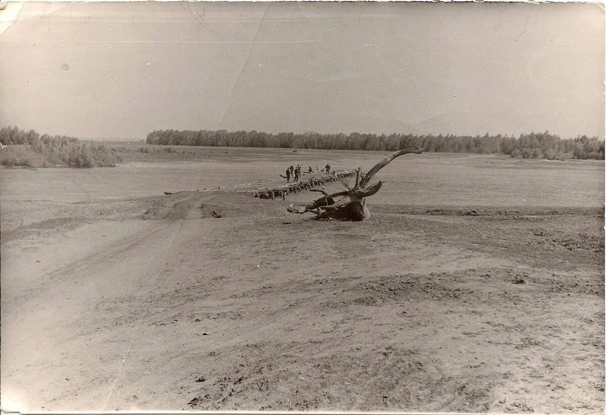 Фото реки в Воронежской области. 70-80г.