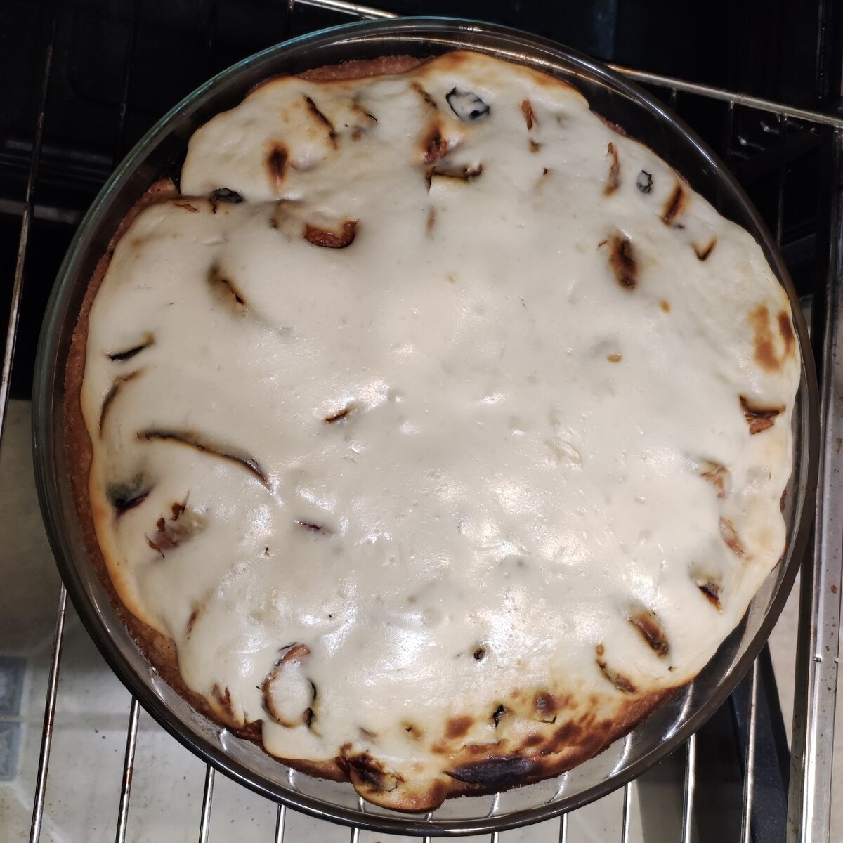 Пирог, который получился в итоге.