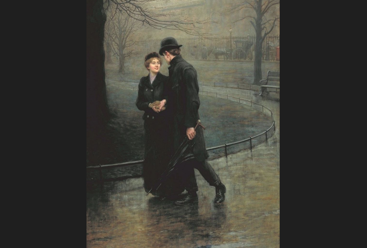 Хью Голдвин Ривьер. "Эдемский сад" 1901.