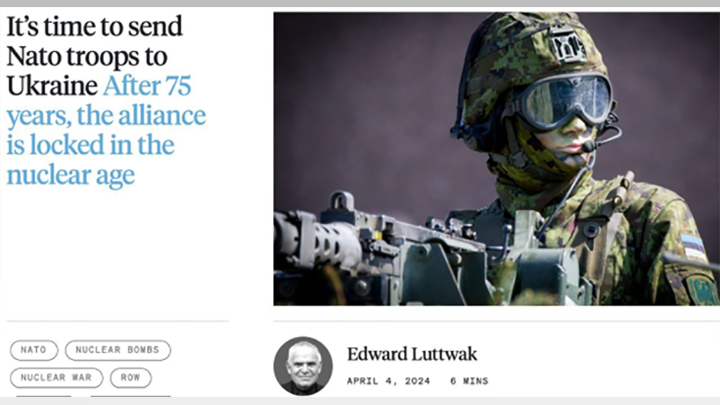 "КАТАСТРОФИЧЕСКОЕ ПОРАЖЕНИЕ" ЛИШАЕТ ЗАПАД РАССУДКА. СКРИН С САЙТА UNHERD