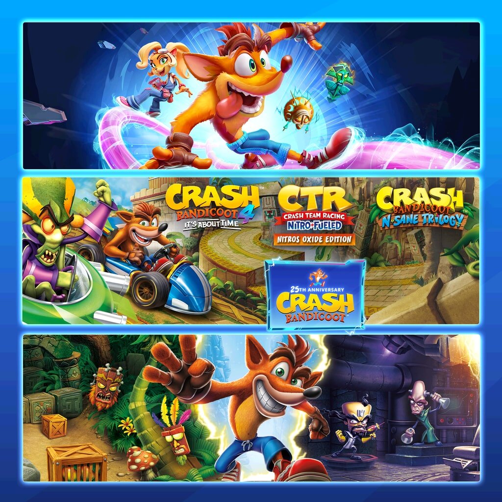 Crash Bandicoot - Crashiversary Bundle | Игры на ПС | OrderGame | Дзен