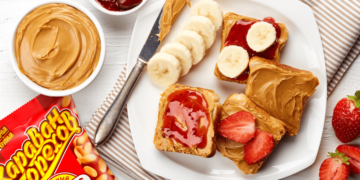 Peanut butter & Jelly Sandwich: сэндвич, который любят во всем мире