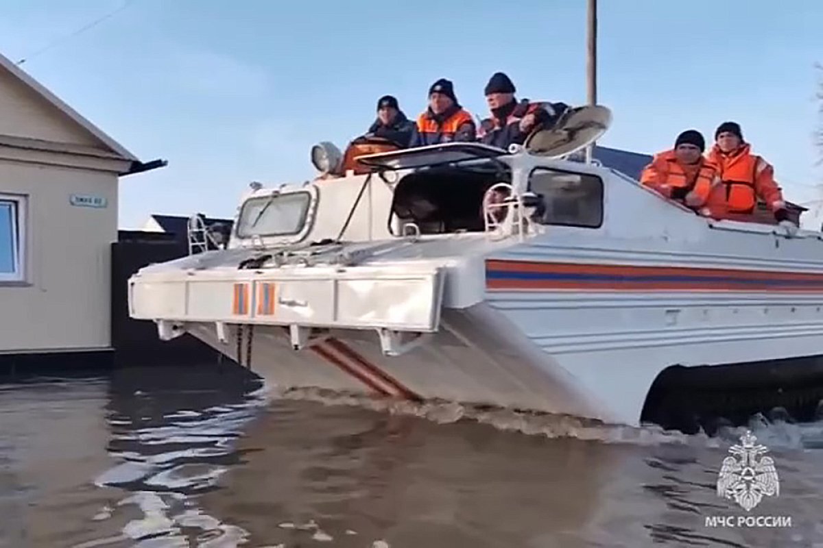    Орск после затопления.