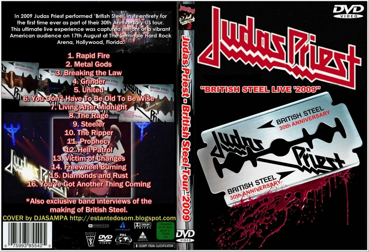 Концерты на видео»: Judas Priest - «British Steel Live» - 30th Anniversary  Deluxe Edition | СТЕРЕОПАНОРАМА | Дзен