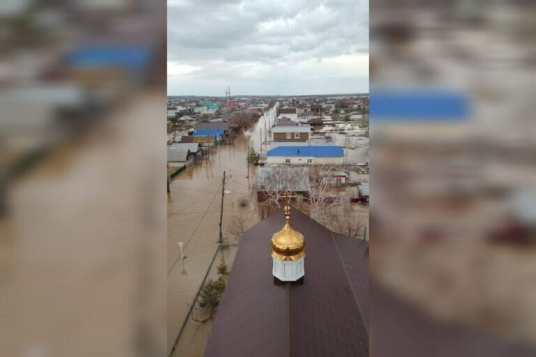    Паводок в Оренбургской области. Ситуация на утро 7 апреля Андрей Севостьянов
