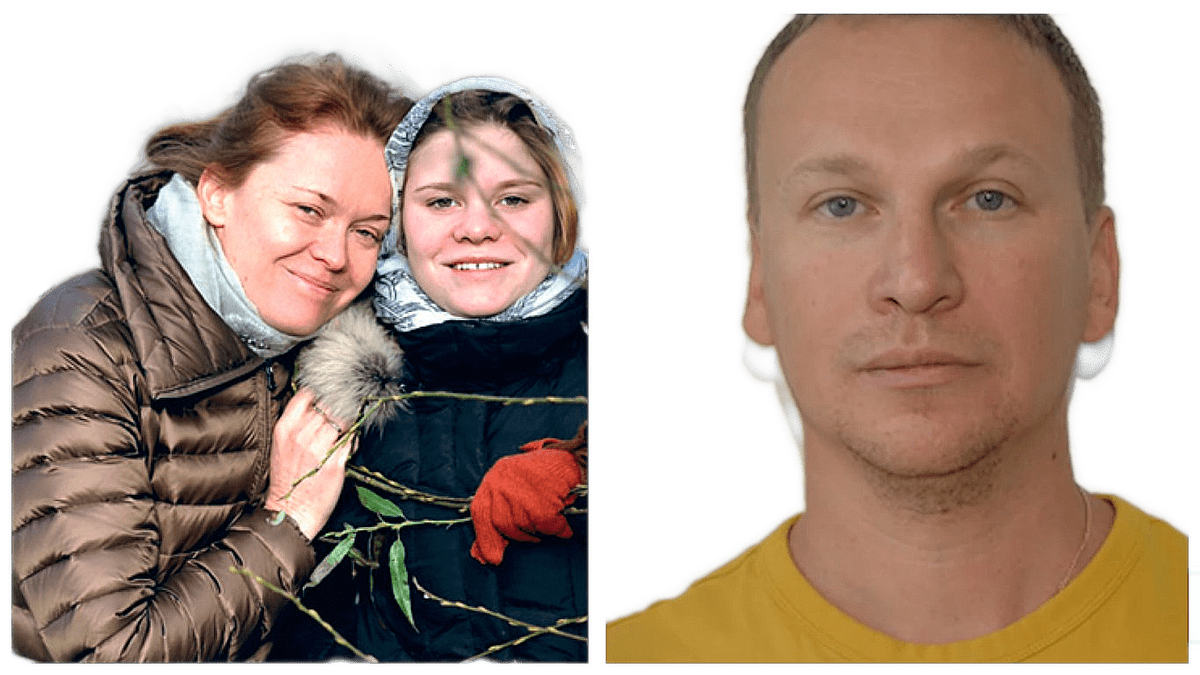 Матушка Юлия со старшей дочерью Иустиной  Отчим Сергей Станиловский