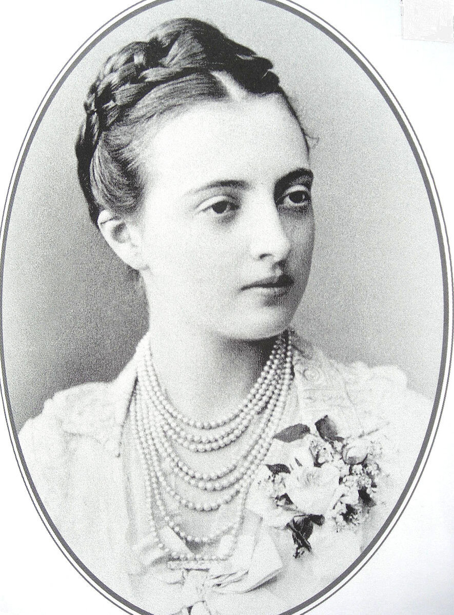 Анастасия Михайловна в 1878 г. 