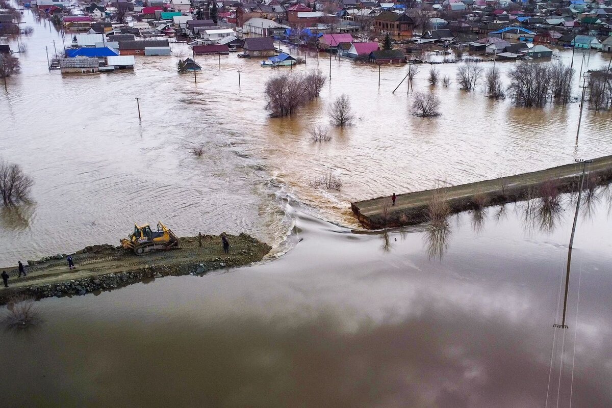 Паводок в Орске | iziskania | Дзен