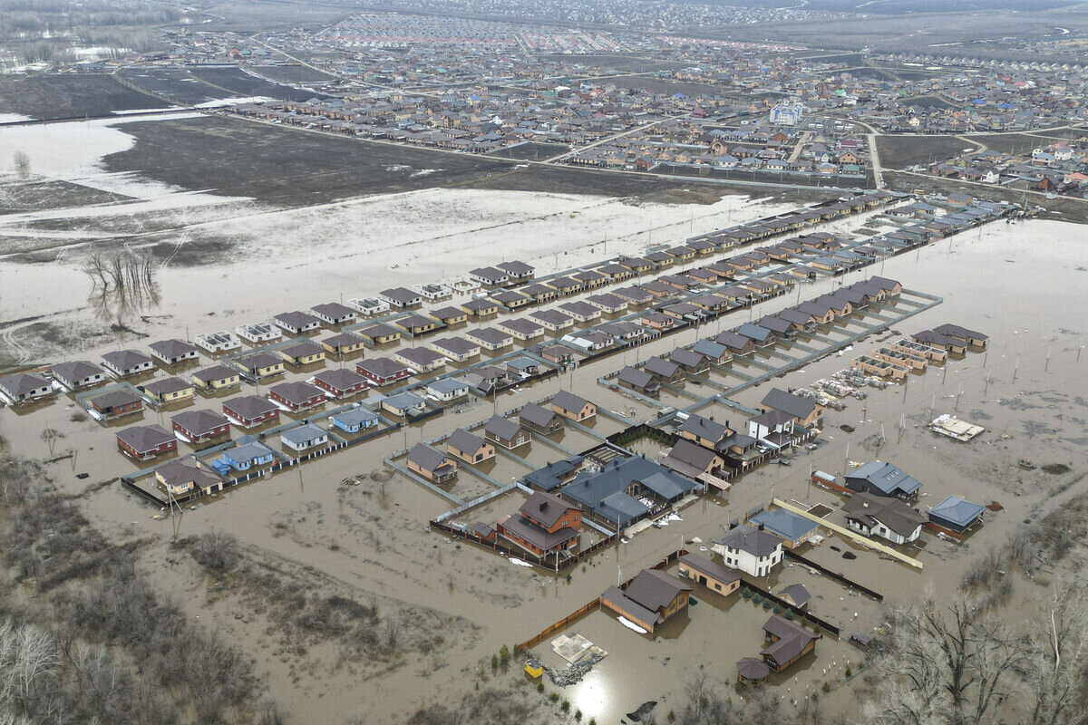 Последствия паводка в г. Орск 06.04.2024 г.