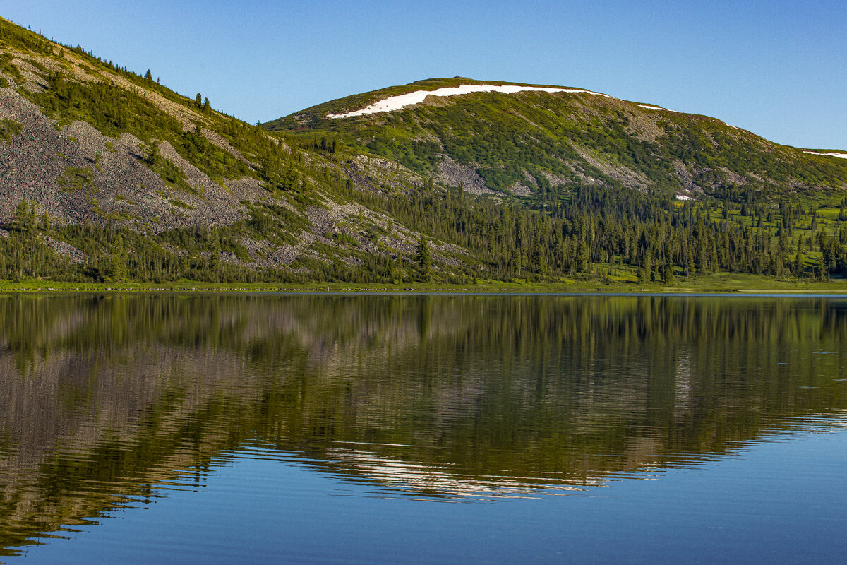 Собственно, вот и само озеро.
