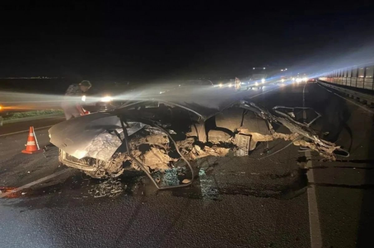    В лобовой аварии под Ростовом погиб 30-летний водитель