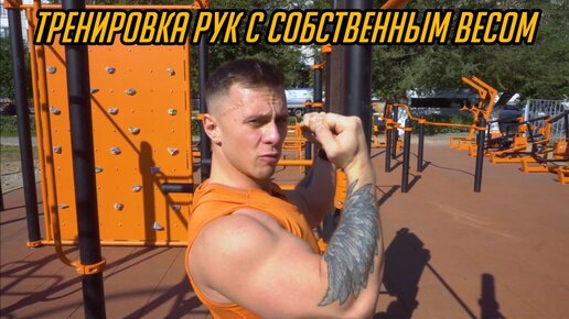 Тренировка рук с собственным весом. Не чем не уступающая тренажерному залу