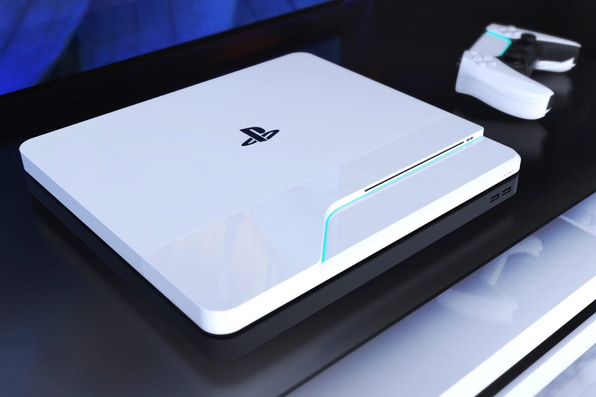 Дизайн ps5 slim