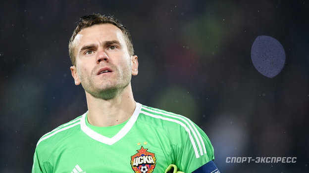    Игорь Акинфеев, игрок ФК ЦСКА.Дарья Исаева