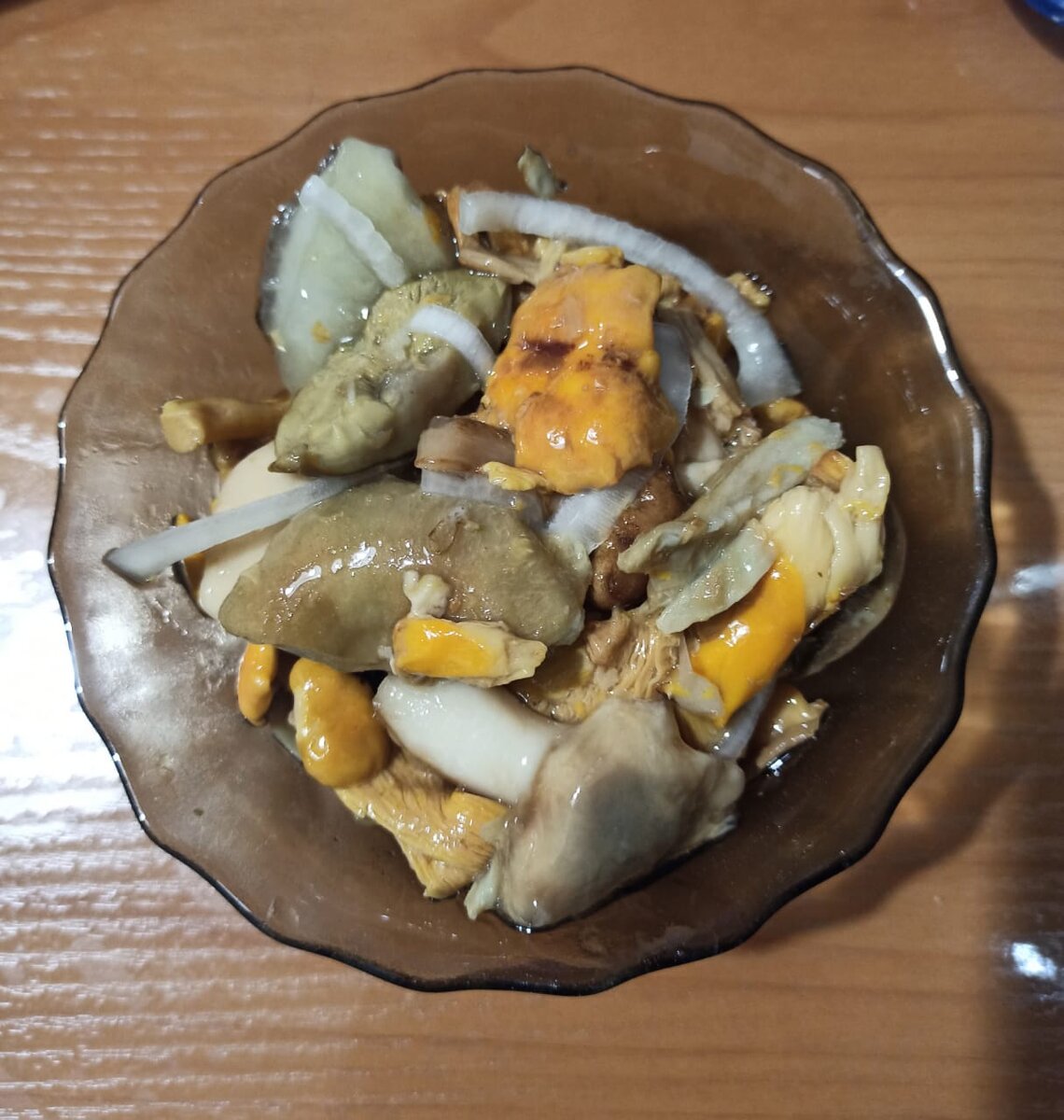 Вот такие они, мои грибочки)))