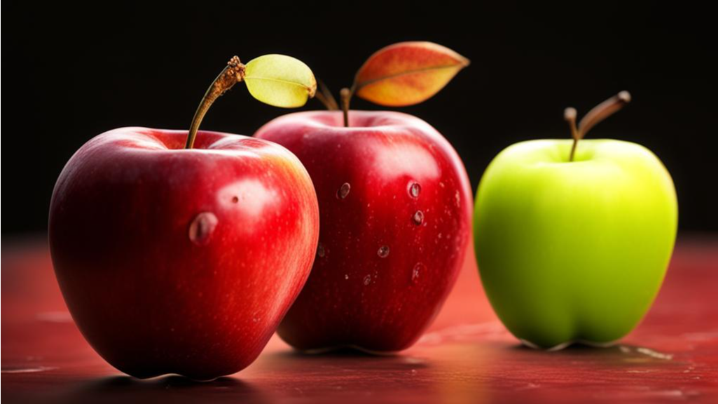 Полезным перекусом будут яблоки с арахисовым маслом